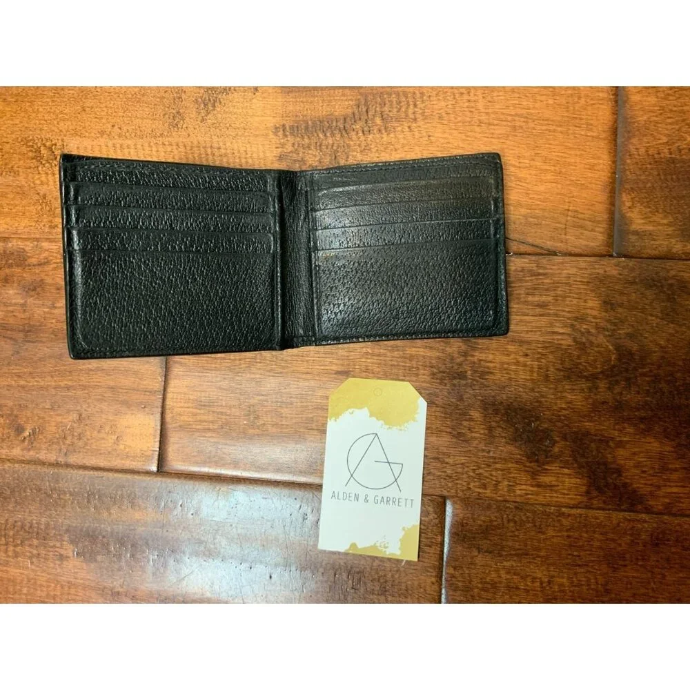 Gucci Authentic Black Leather Off The Grid Bi-Fold Wallet